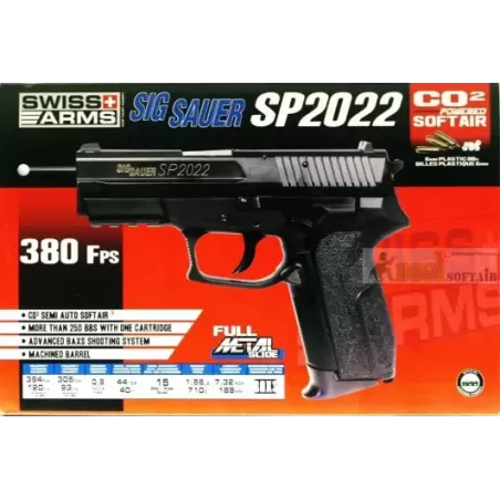 SIG SP2022 CO2 METAL SLIDE SIG SP2022 CO2 METAL SLIDE