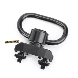 METAL QD strap hook with BLACK KEYMOD/M-LOK attachment 2