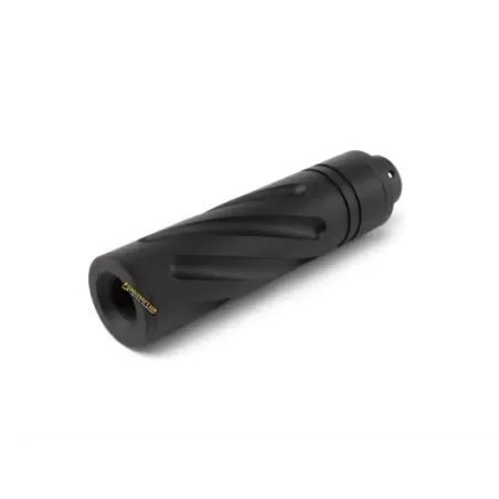 Metal silencer 110 x 27mm with +11mm adapter Solong Airsoft 8901
