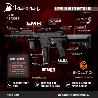 Evolution Reaper S EMR Carbontech ETS EC61AR-ETS 2
