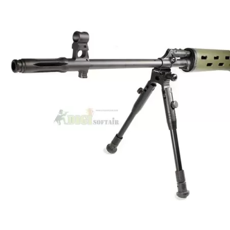 RIS bipod adapter for SVD rifles