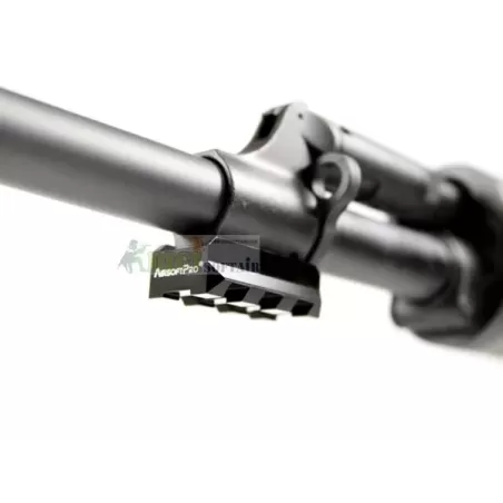 RIS bipod adapter for SVD rifles