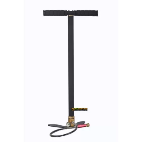 PCP pump 200 bar with pressure gauge