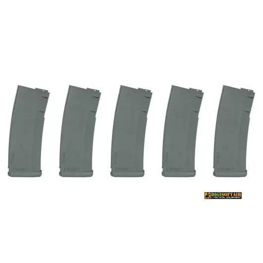 Specna Arms Set of 5 Hi-Cap 380 BB Magazines for M4/M16