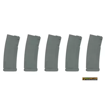 Specna Arms Set 5 caricatori M4 Chaos Grey da 380bb