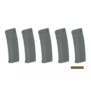 Specna Arms Set of 5 Hi-Cap 380 BB Magazines for M4/M16