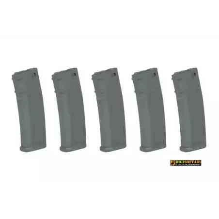 Specna Arms Set of 5 Hi-Cap 380 BB Magazines for M4/M16