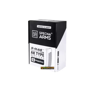 Specna Arms Set of 5 Mid-Cap 175 BB Magazines for AK Replicas - 2