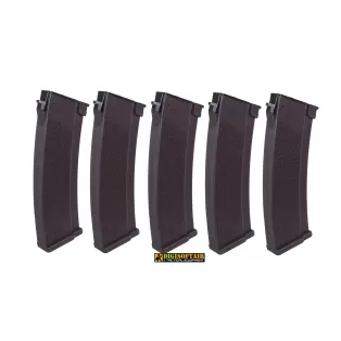 Specna Arms Set of 5 Mid-Cap 175 BB Magazines for AK Replicas -