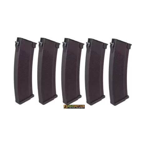 Specna Arms Set di 5 Caricatori serie AK da 175bb Neri