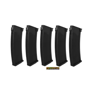 Specna Arms Set of 5 Hi-Cap 380 BB Magazines for AK Replicas J