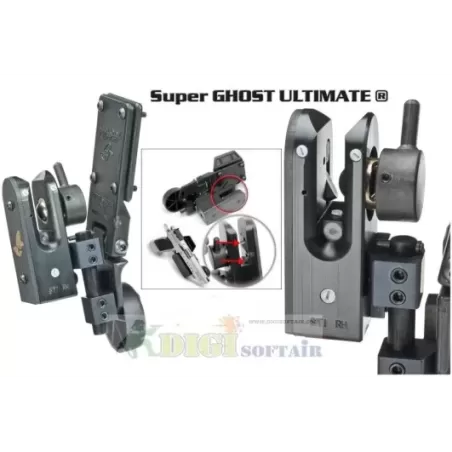Superghost ultimate per Glock fondina da tiro IPSC GHOST INTERNATIONAL