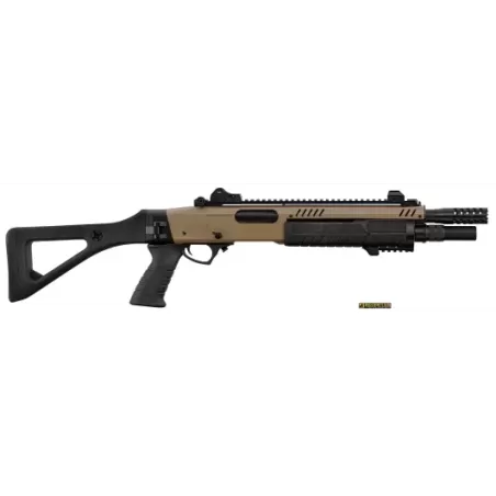 Fabarm STF/12 Compact 11" Gas, colore Tan