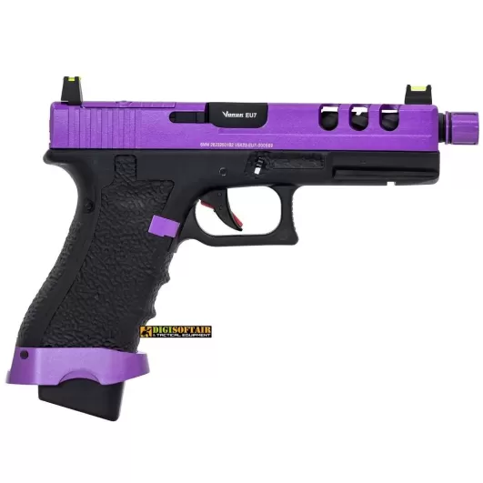 Vendita online Vorsk EU7 Vented Purple, pistola a gas scarrellante