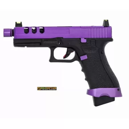 Vendita online Vorsk EU7 Vented Purple, pistola a gas scarrellante Vendita online Vorsk EU7 Vented Purple, pistola a gas scarrellante