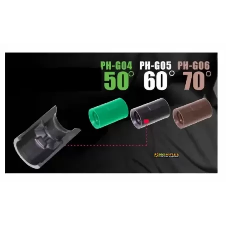 Gommino Hop-UP Poseidon per VSR Tokyo Marui e GBB 50° verde