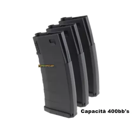 Vendita online Magazine M4 Hicap 400rds 3-pack KWA