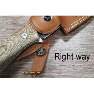 Online sale Lionsteel B35 UL, with olive handle 2