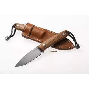 LionSteel M1 Santos Wood — Fixed-Blade Knife M390 (code M1 ST)