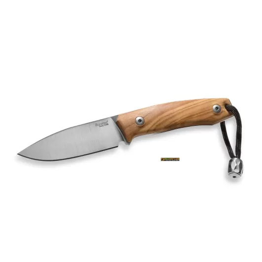 LionSteel M1 Olive Wood — Fixed-Blade Knife M390 (code M1 UL)