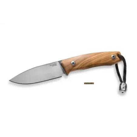 LionSteel M1 Olive Wood — Fixed-Blade Knife M390 (code M1 UL)