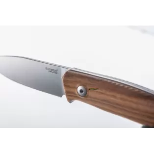 LionSteel M1 Walnut Wood — Fixed-Blade Knife M390 (code M1 WN) 2