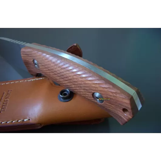 Lionsteel M3 Legno Santo — Coltello Lama Fissa 105 mm