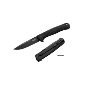Lionsteel Skinny Aluminium - Nero / Old Black Blade SK01A BB