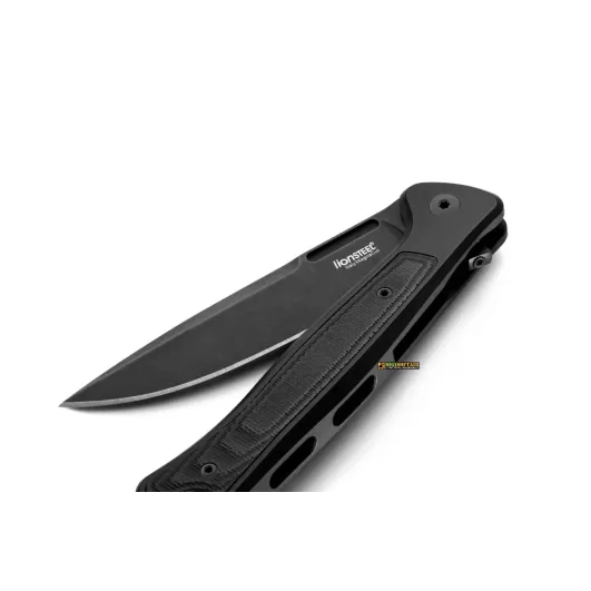 Lionsteel Skinny Aluminium - Nero / Old Black Blade SK01A BB