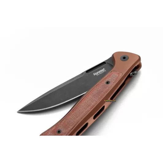 Lionsteel Skinny Aluminium - Terra / Lama Old Black SK01A EB