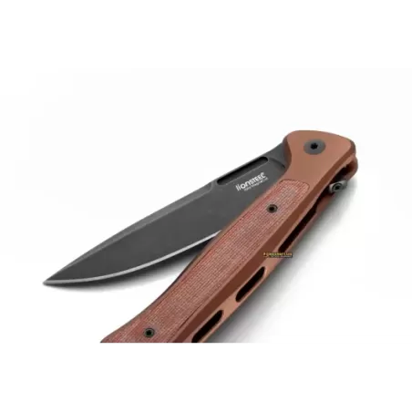 Lionsteel Skinny Aluminium - Earth / Old Black Blade SK01A EB