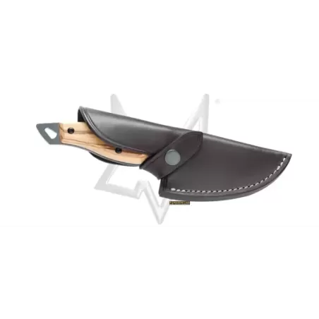 Vendita online Fox European Hunter, coltello da caccia con fodero in cuoio Vendita online Fox European Hunter, coltello da caccia con fodero in cuoio