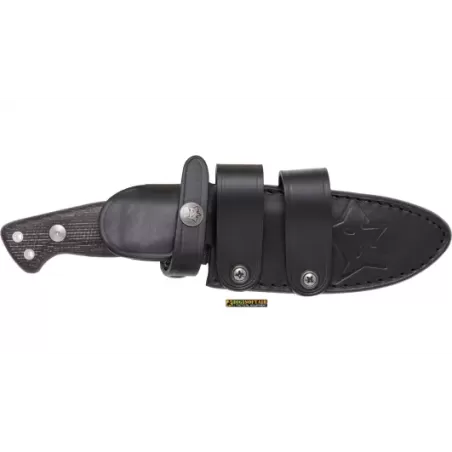 Fox Tokala FX‑105 MB – Lama fissa Niolox Micarta Bison