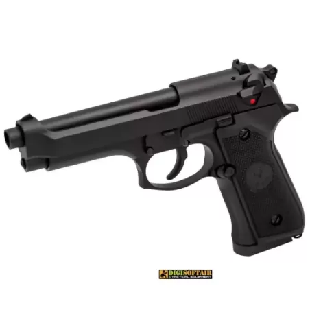 Raven by Nuprol R92F black gas blowback pistol  Raven by Nuprol R92F black gas blowback pistol