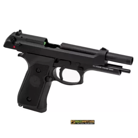 Raven by Nuprol R92F black gas blowback pistol  Raven by Nuprol R92F black gas blowback pistol