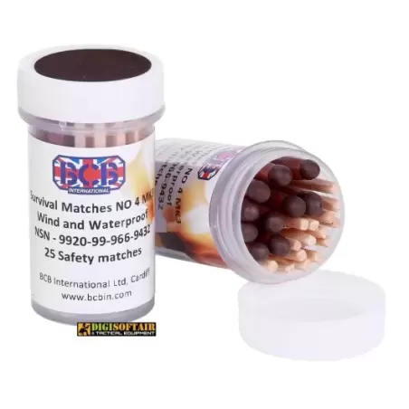  BCB Fiammiferi antivento e impermeabili 25pz CN327A 