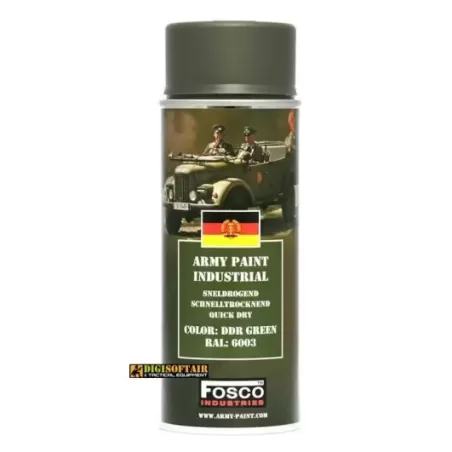 Fosco Spray Paint DDR green 400ml RAL 6003