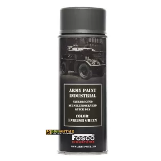 Vernice fosco English green 400ml per armi