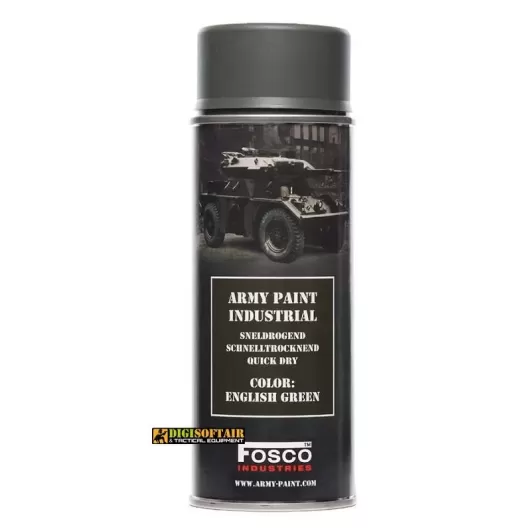 Vernice fosco English green 400ml per armi
