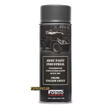 Vernice fosco English green 400ml per armi