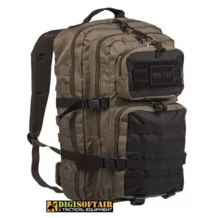 US Assault Mil-Tec Ranger Green / Black 36l Miltec Backpack