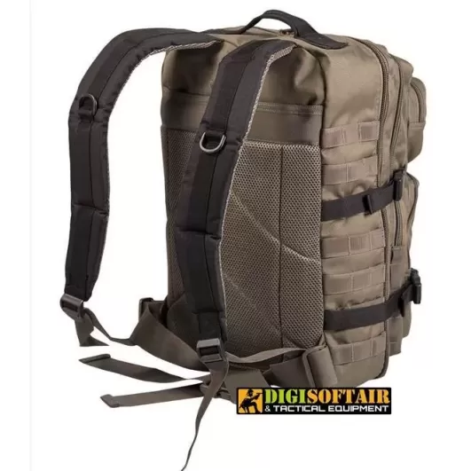 US Assault Mil-Tec Ranger Green / Black 36l Miltec Backpack