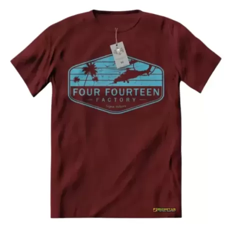  T-shirt 4-14 T-shirt STORM Burgundy