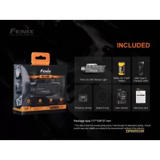 Buy Fenix GL19R Tactical Light 1200 lumens 2