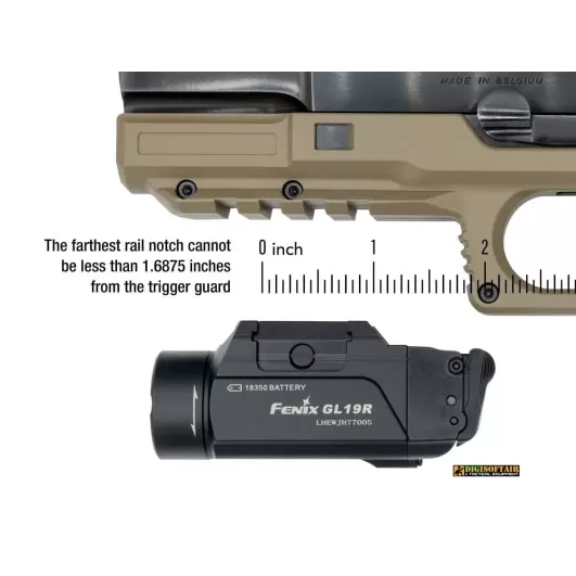 Buy Fenix GL19R Tactical Light 1200 lumens