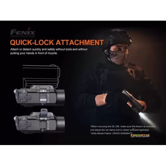 Buy Fenix GL19R Tactical Light 1200 lumens