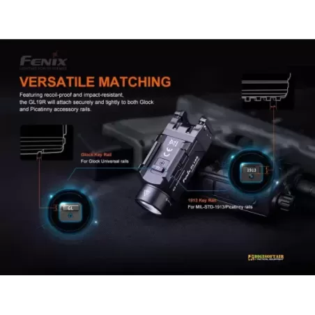 Buy Fenix GL19R Tactical Light 1200 lumens