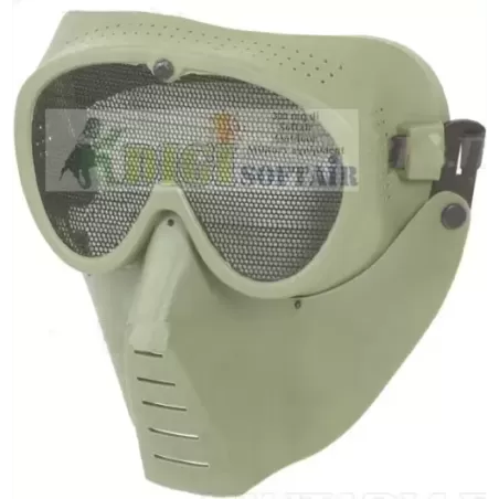 Sansei Verde maschera a rete per softair KR014V Sansei Verde maschera a rete per softair KR014V