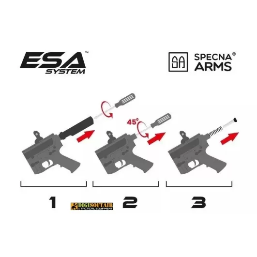 Specna Arms Daniel Defense MK18 Core Chaos bronze SPE-01-028190