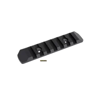 Slitta RIS 7-Slot per sistema M-LOK Nero